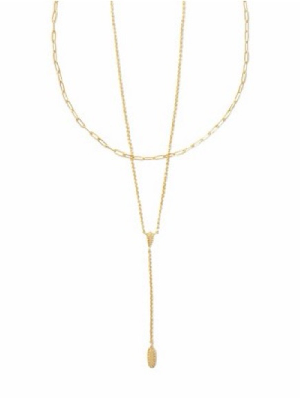 Kendra Scott Jaimee 14K Gold Over Brass Multi-Strand Necklace